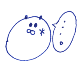 Character pretty leisurely sticker #12795243