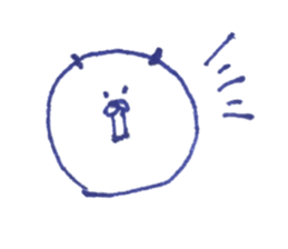 Character pretty leisurely sticker #12795266