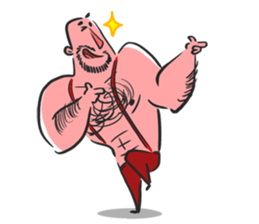 Romantic Macho Mr. SSOONG sticker #12795319