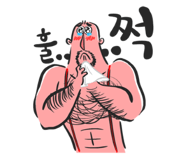Romantic Macho Mr. SSOONG sticker #12795327