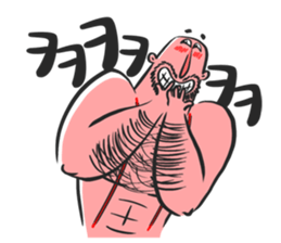 Romantic Macho Mr. SSOONG sticker #12795329