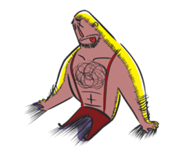 Romantic Macho Mr. SSOONG sticker #12795345