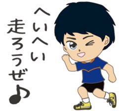 runners stamp ver.4 sticker #12795398