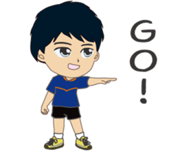 runners stamp ver.4 sticker #12795427