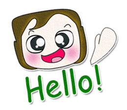 My name is Hiroki.^____^ sticker #12795438