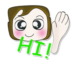 My name is Hiroki.^____^ sticker #12795441