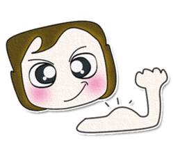 My name is Hiroki.^____^ sticker #12795448