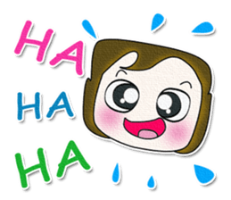 My name is Hiroki.^____^ sticker #12795450