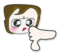 My name is Hiroki.^____^ sticker #12795459