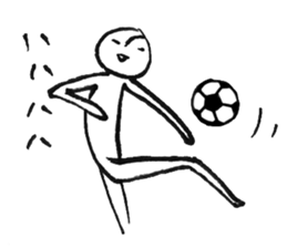 Happy white alien sticker #12795648