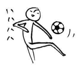 Happy white alien sticker #12795648