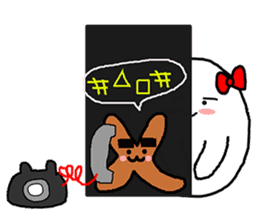 OX O-chan's feelings and emotions. sticker #12795899