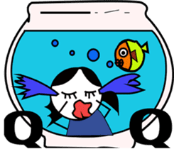 Three lovely sisters sticker #12796200