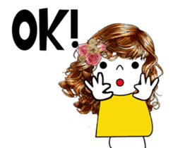 Three lovely sisters sticker #12796211