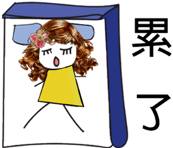 Three lovely sisters sticker #12796216