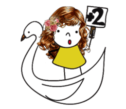 Three lovely sisters sticker #12796236