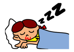 Girl in Ponytail sticker #12796909