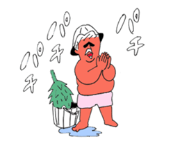 sauna daidaidaisuki sticker #12797130