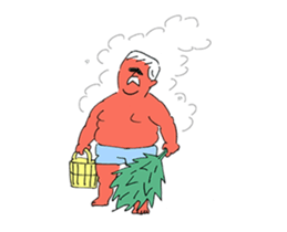 sauna daidaidaisuki sticker #12797136