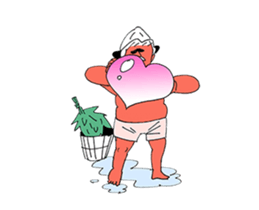 sauna daidaidaisuki sticker #12797140