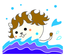 Lion Larilon sticker #12797406