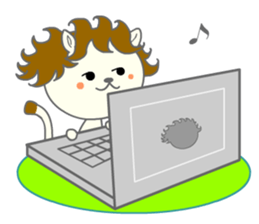 Lion Larilon sticker #12797412