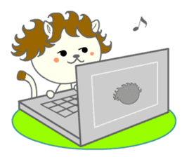Lion Larilon sticker #12797412