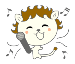 Lion Larilon sticker #12797417