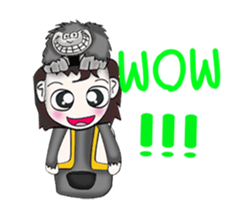 Mr Satoru. I love Gorilla.^__^ sticker #12797894