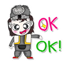 Mr Satoru. I love Gorilla.^__^ sticker #12797895