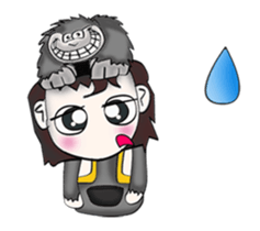 Mr Satoru. I love Gorilla.^__^ sticker #12797897