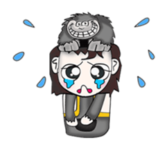 Mr Satoru. I love Gorilla.^__^ sticker #12797900