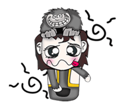 Mr Satoru. I love Gorilla.^__^ sticker #12797902