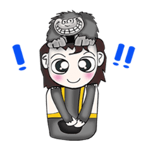 Mr Satoru. I love Gorilla.^__^ sticker #12797904