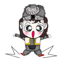 Mr Satoru. I love Gorilla.^__^ sticker #12797907