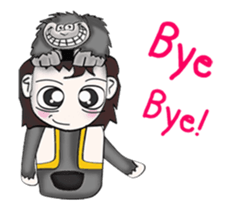 Mr Satoru. I love Gorilla.^__^ sticker #12797916