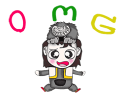 Mr Satoru. I love Gorilla.^__^ sticker #12797917