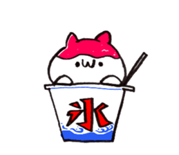 melting hot sticker #12798174