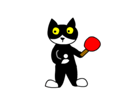 sticker japan cat&gin2 sticker #12798424