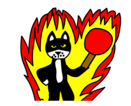 sticker japan cat&gin2 sticker #12798445