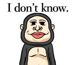 Gorilla of Edmund Yoshida sticker #12799391
