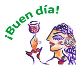 Spanish and Flamenco sticker 2 sticker #12800569