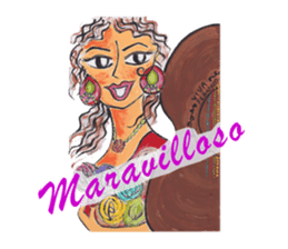 Spanish and Flamenco sticker 2 sticker #12800578