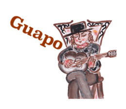 Spanish and Flamenco sticker 2 sticker #12800590