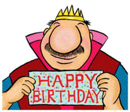 Ending in the fairy tales - The prince sticker #12801252