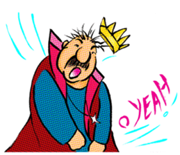 Ending in the fairy tales - The prince sticker #12801260