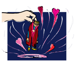 Ending in the fairy tales - The prince sticker #12801269