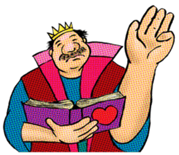 Ending in the fairy tales - The prince sticker #12801275