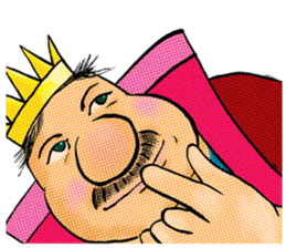 Ending in the fairy tales - The prince sticker #12801280