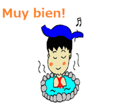 Spanish! with torero,Yama-chan sticker #12802262